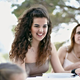Illustration for article titled Wedding Guest Blissfully Unaware She Barely Made The Cut
